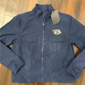 Women’s Nashville Predators Mid weight Full Zip Rain Jacket